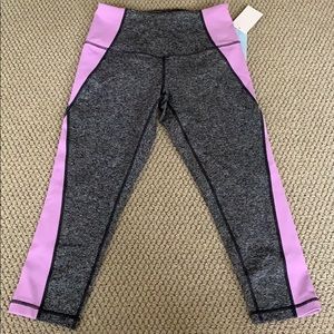 High waist Zella cropped workout leggings